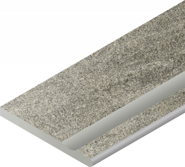 Угловая ступень NORDICA X2 SILVER BOR. SVASATO ROUND DX правая (620090001061) 30x60 от Italon (Россия)