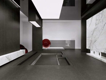 Керамогранит Bulgaria Medium Grey Polished (6 мм) (MN287CP271206) 120x270 от Moreroom (Китай)