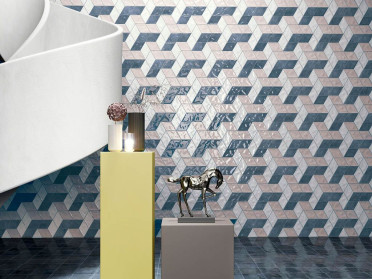 Керамогранит Materia Prima Esag. INSERTO RAINBOW (1069930) 24x27.7 от Cir Ceramiche (Италия)