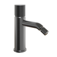 Смеситель для биде Paini Cox Grip 7GPZ304, черный матовый