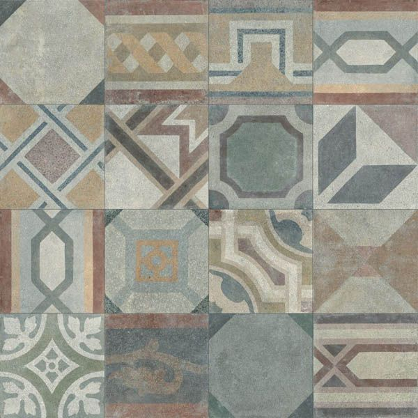 Керамогранит PLAY CLASSIC CONCRETE RETRO' MIX (PF60005898) 20x20 от ABK Ceramiche (Италия)