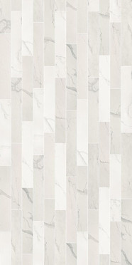 Керамогранит Marble Experience STATUAR.LUX LIST.MIX SQ.(MB01EAM) 20x120 от Italgraniti (Италия)