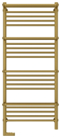 Полотенцесушитель электрический 1200x500 Сунержа Богема + с полкой 051-5208-1250 латунь