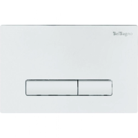 Кнопка смыва BelBagno GENOVA BB018-GV-BIANCO белая