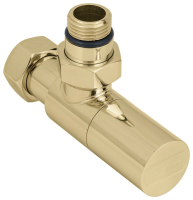 Вентиль угловой Сунержа (цилиндр) G 1/2" НР х G 3/4" НГ шампань (020-1400-1234)
