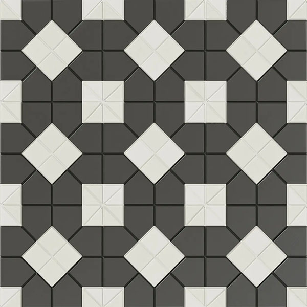Керамогранит TESSERAE SUIT B&W PLUS (130013) 28x28 от WOW (Испания)