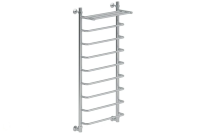 Полотенцесушитель водяной 1200x500 Ника Qvadro Л 90 ВП 120/50