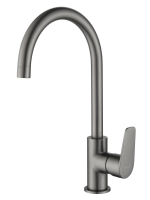 Смеситель для кухонной мойки Aquatek Бетта AQ1182BGM оружейная сталь