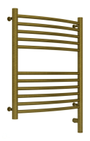 Полотенцесушитель электрический 600х500 Сунержа Богема + выгнутая 05-5803-6050 бронза