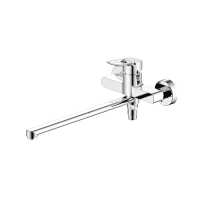 Смеситель для ванны IDDIS Spin с длинным изливом (SPISBL2i10WA)