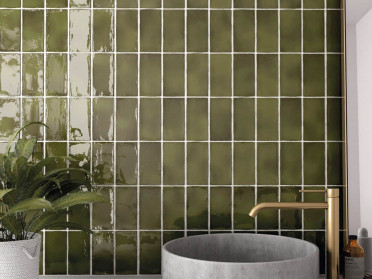 Настенная плитка MANACOR BASIL GREEN (26918) 10x10 от Equipe Ceramicas (Испания)