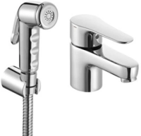 Cмеситель для раковины с гигиеническим душем Jacob Delafon July E16319-4-CP