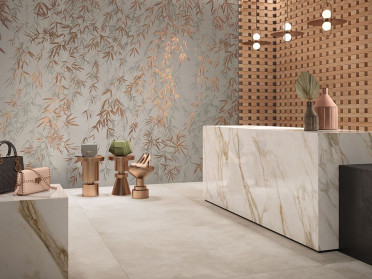 Керамогранит Deco Solutions Suit Flower (AHAT) 60x120x0.6 от Caesar Ceramiche (Италия)