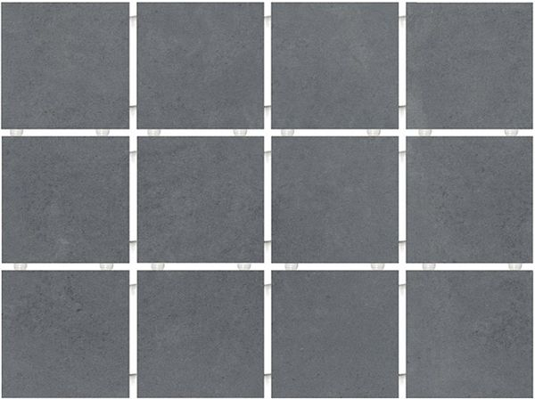 Керамогранит Амальфи 1290H серыйтемный (полотно из 12 частей 29.8х39.8) 9.8x9.8 от Kerama Marazzi (Россия)