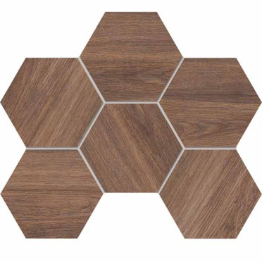 Мозаика SELECTION SI02 Hexagon непол. 25x28.5x10 от Ametis (Россия)