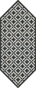 Декор Келуш 1 черно-белый (HGD/A480/35006) 14x34x6.9 от Kerama Marazzi (Россия)