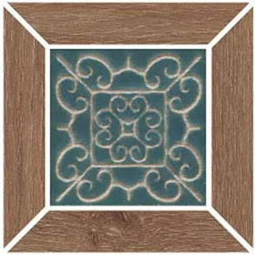 Вставка Тровазо наборный бежевый тёмный матовый (ID155) 13x13x0.9 от Kerama Marazzi (Россия)