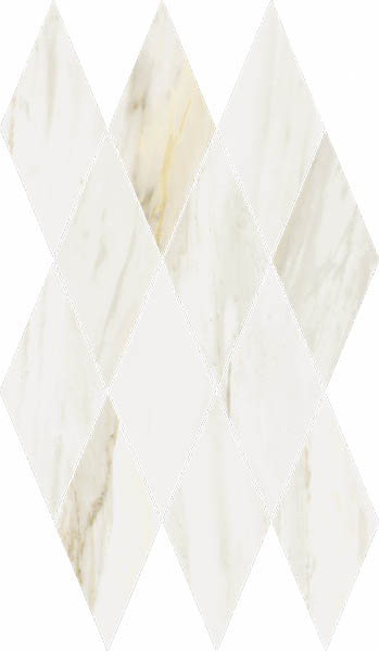 Мозаика STELLARIS CARRARA IVORY MOSAICO DIAMOND (620110000204) 28x48 от Italon (Россия)