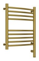 Полотенцесушитель электрический 500x400 Сунержа Богема + выгнутая 051-5803-5040 латунь