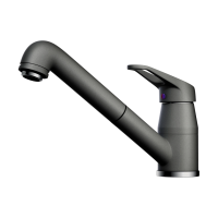 Смеситель для кухни с выдвижной лейкой Omoikiri Tateyama-S-PL 4994137 платина