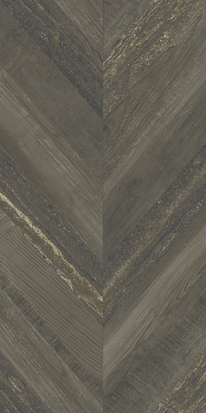 Керамогранит Chevron Walnut Stamp 49.75x99.55 от Aparici (Испания)