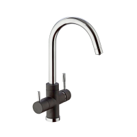 Смеситель для кухни на 3 воды Paini Cox 7844643CR3V11L2KM