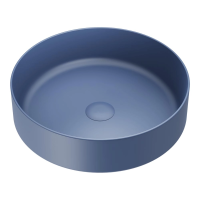 Накладная раковина Omoikiri Mira-TA 40 4972068 тёмно-синий