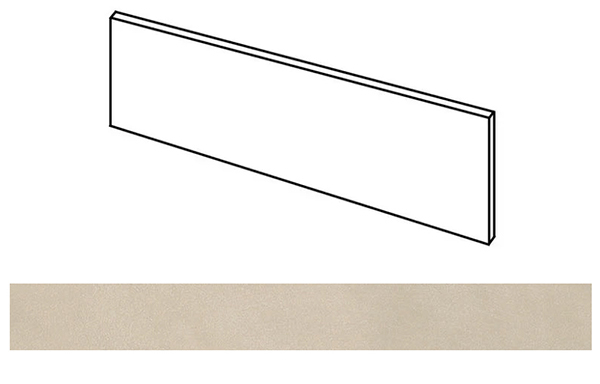 Плинтус ESSENTIAL MOOD WARM POWD2 9MM BS (779633) 4.6x120 от Casa Dolce Casa (Италия)