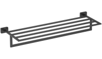 Полка для полотенец Aquatek Либра AQ4315MB черный
