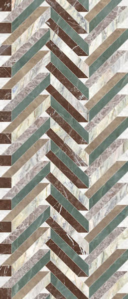 Керамогранит SENSI FANTASY VOLUMES LU3 R (PF60014399) 120x280 от ABK Ceramiche (Италия)