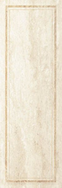 Настенная плитка Cassinia Beige Frame структ. рект. 25x75 от Paradyz (Польша)