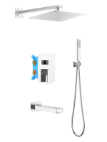 Душевая система Aquatek Либра AQ1673CR хром