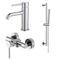 Комплект смесителей для ванны Aquatek Европа AQ1331CR хром