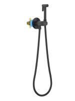 Гигиенический душ со смесителем Aquatek Бетта AQ1023MB черный