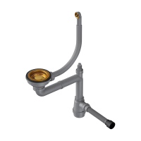 Арматура для одночашевых моек Omoikiri WK-1-R-AB022 4956487 античная латунь