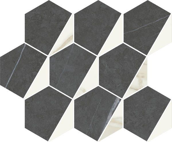 Мозаика METROPOLIS MOSAICO HEXAGON COLD (620110000159) 25.4x31 от Italon (Россия)