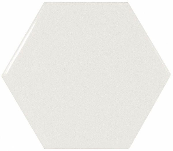 Настенная плитка SCALE HEXAGON WHITE (21911) 10.7x12.4 от Equipe Ceramicas (Испания)