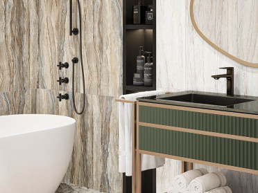 Настенная плитка Сolorstone Dark (WT15CRN21R) 24.6x74x9.8 от Delacora (Россия)