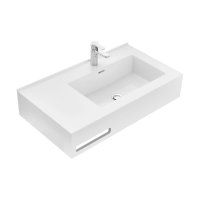 Раковина подвесная Aquaton Квадро Про 80 1A734331QA01R белая