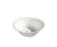 Раковина накладная Bronze de Luxe 45 2421 белая