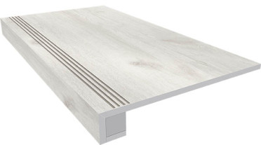 Комплект DAINTRE (Ступень DA00(33x120)непол.(прям. бортик)с насечками+Подступенок(14.5x120) 33x120 от Ametis (Россия)