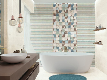 Настенная плитка Artwork Beige (WT9ATW11) 24.9x50x8.5 от New Trend (Россия)