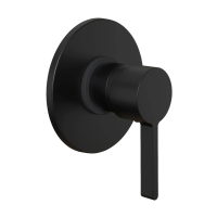 Смеситель для душа Paini Brera 74PZ690 встраиваемый, чёрный матовый PVD