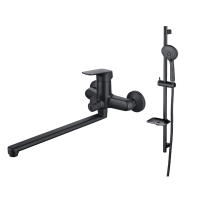Комплект смесителей для душа Aquatek Вега AQ1033MB черный