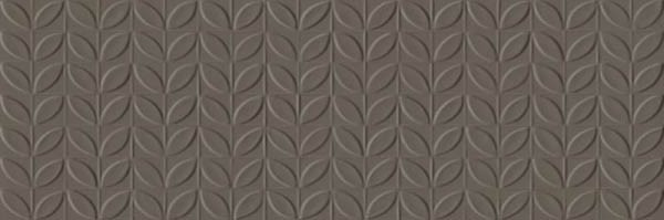Настенная плитка Vida Struttura Foglia 3D Fango Rett (RA6Q) 30x90 от Ragno (Италия)