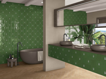 Декор Root Ager-4 Brown 13x13 от Vives Ceramica (Испания)