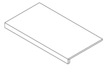Фронтальная ступень Boost Mineral Tarmac Scalino (AIJQ) 33x60 от Atlas Concorde (Италия)