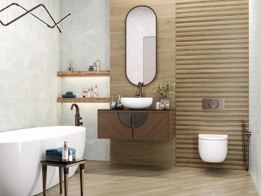 Настенная плитка Woodstyle Elm (WT93WOS11) 30x90x10.5 от Delacora (Россия)