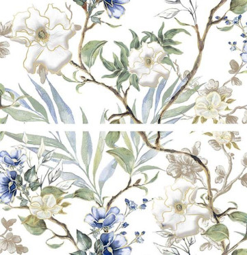 Панно Salvia (PWU09SVA1) (из 2 плиток) 49.8x50x7.5 от Alma Ceramica (Россия)