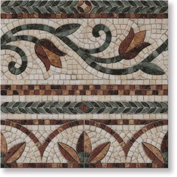 Бордюр Cenefa Orfeo 40x40 от Vives Ceramica (Испания)